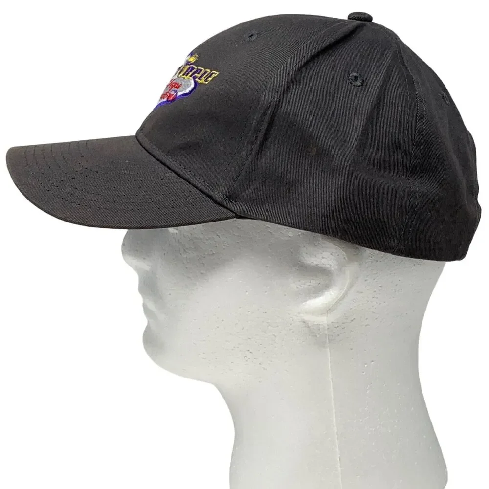 Las Vegas Bowl Hat Cap Gray NCAA College Football Royal Purple 6 Panel Strapback - Picture 8 of 10